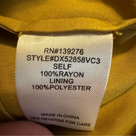 Daniel Rainn Women's Midi Floral Long Sleeve Dress Size 1X - Picture 5 of 6